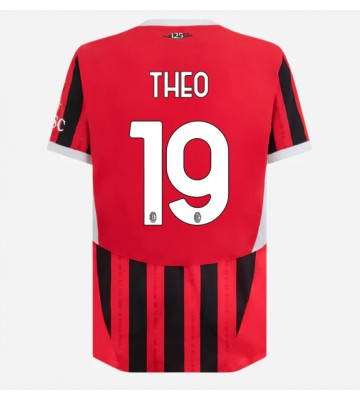 AC Milan Theo Hernandez #19 Hjemmebanetrøje 2024-25 Kort ærmer